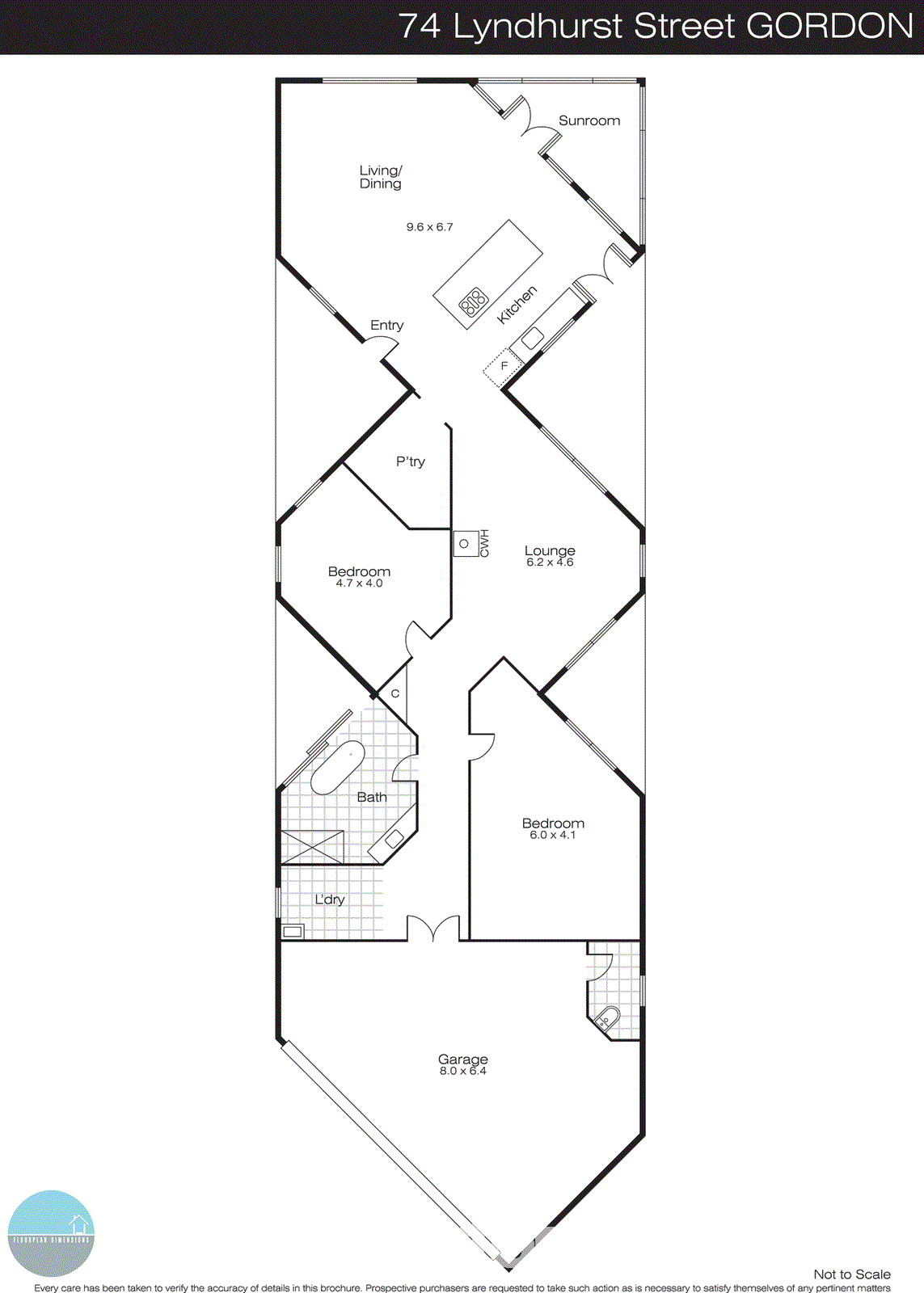 74 Lyndhurst Street, Gordon VIC 3345 - Floorplan