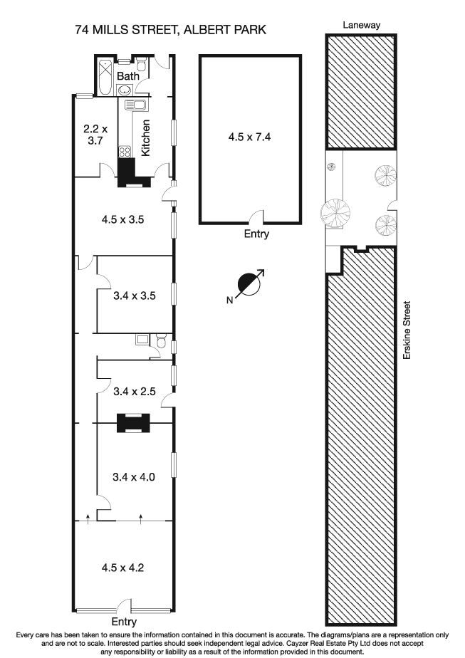 74 Mills Street, ALBERT PARK VIC 3206 - Floorplan