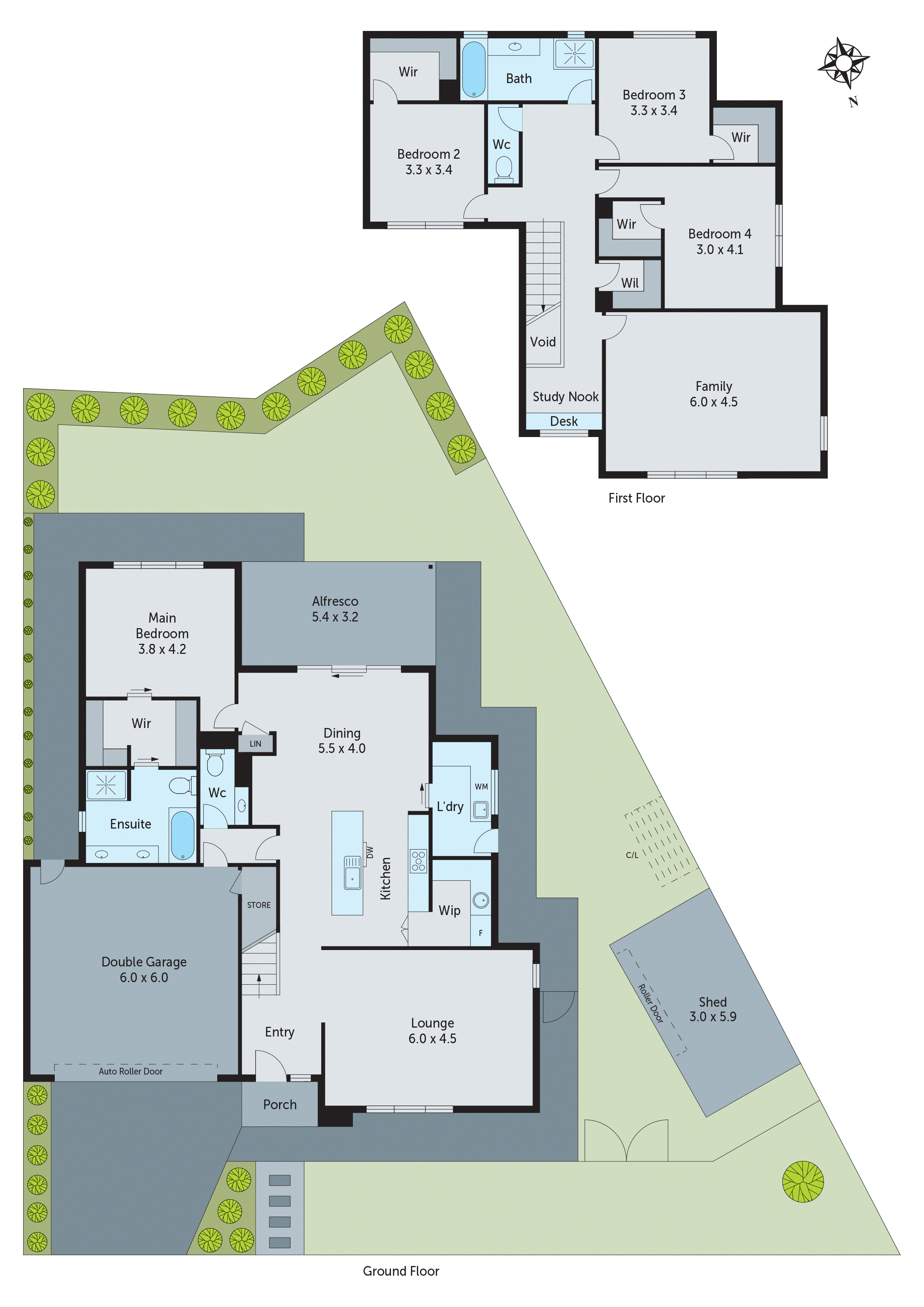 74 Naturaliste Way, Armstrong Creek VIC 3217 - Floorplan