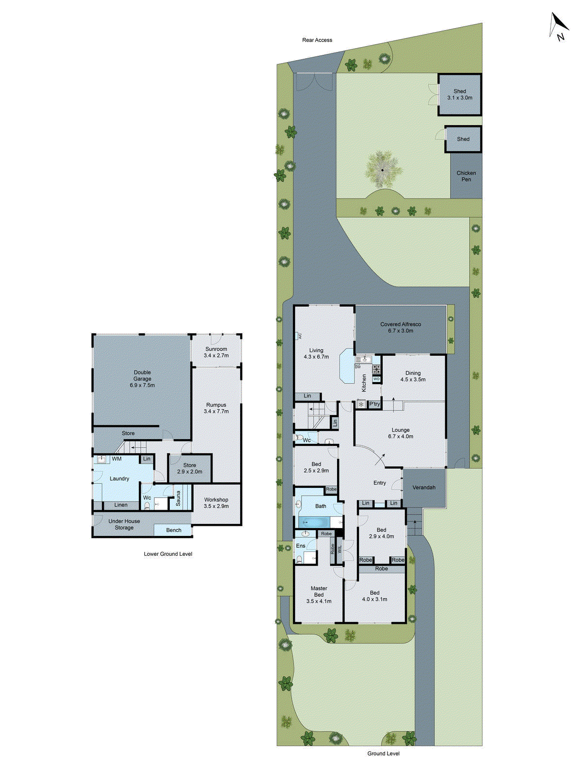 74 Newton Avenue, Bell Post Hill VIC 3215 - Floorplan