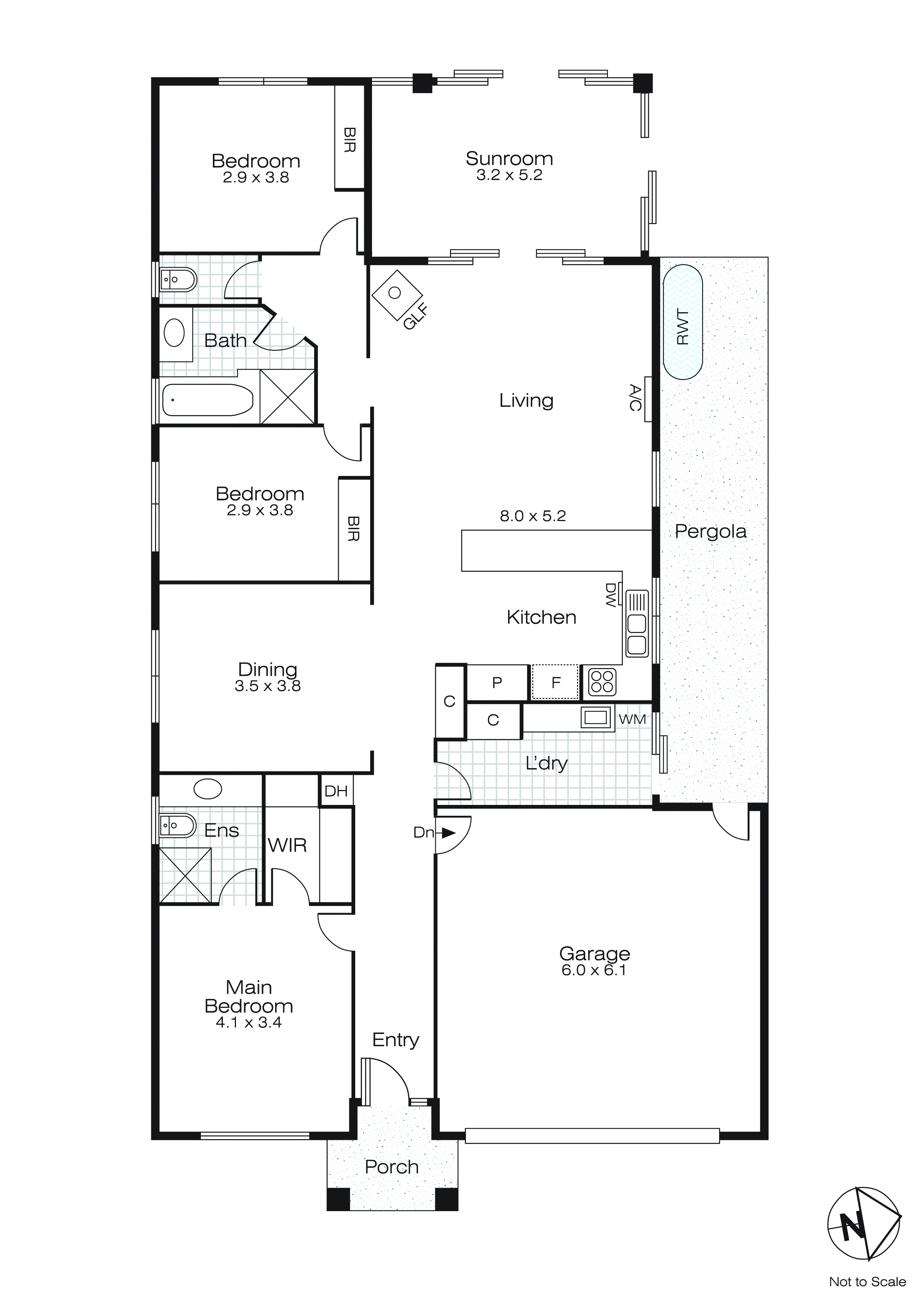 74 Waterford Drive, Miners Rest VIC 3352 - Floorplan