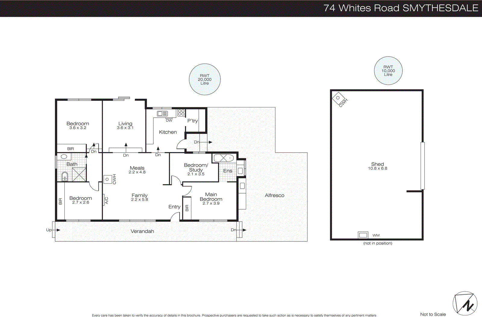 74 Whites Road, Smythesdale VIC 3351 - Floorplan
