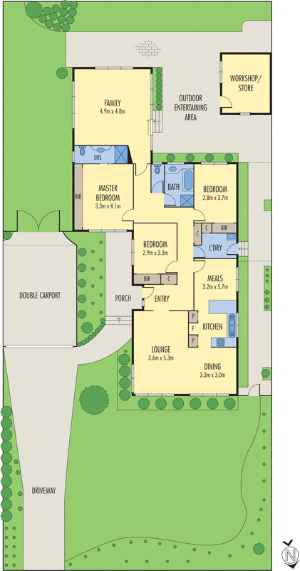 742 Highbury Road, Glen Waverley VIC 3150 - Floorplan