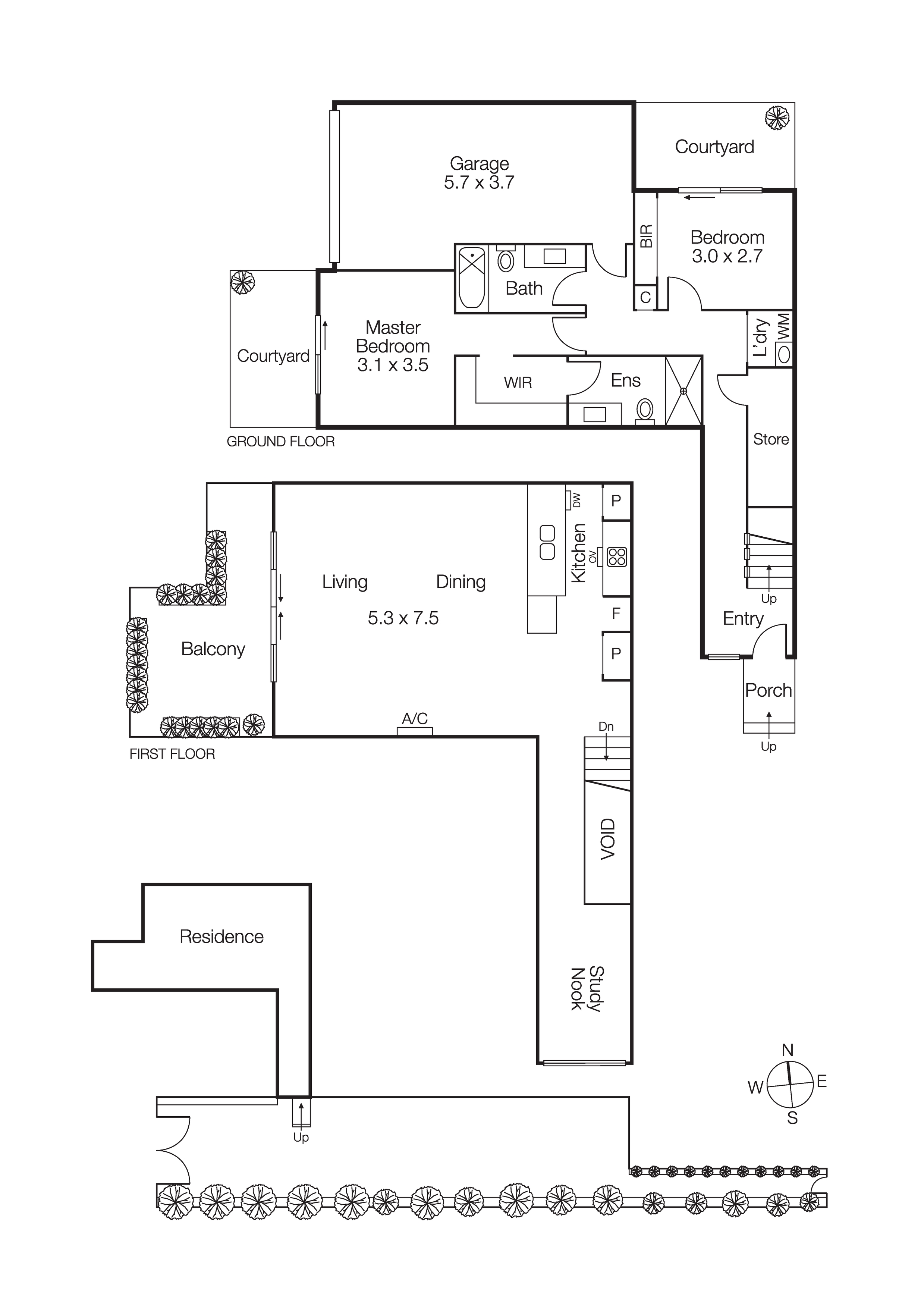 7/42 Ruskin Street, ELWOOD VIC 3184 - Floorplan
