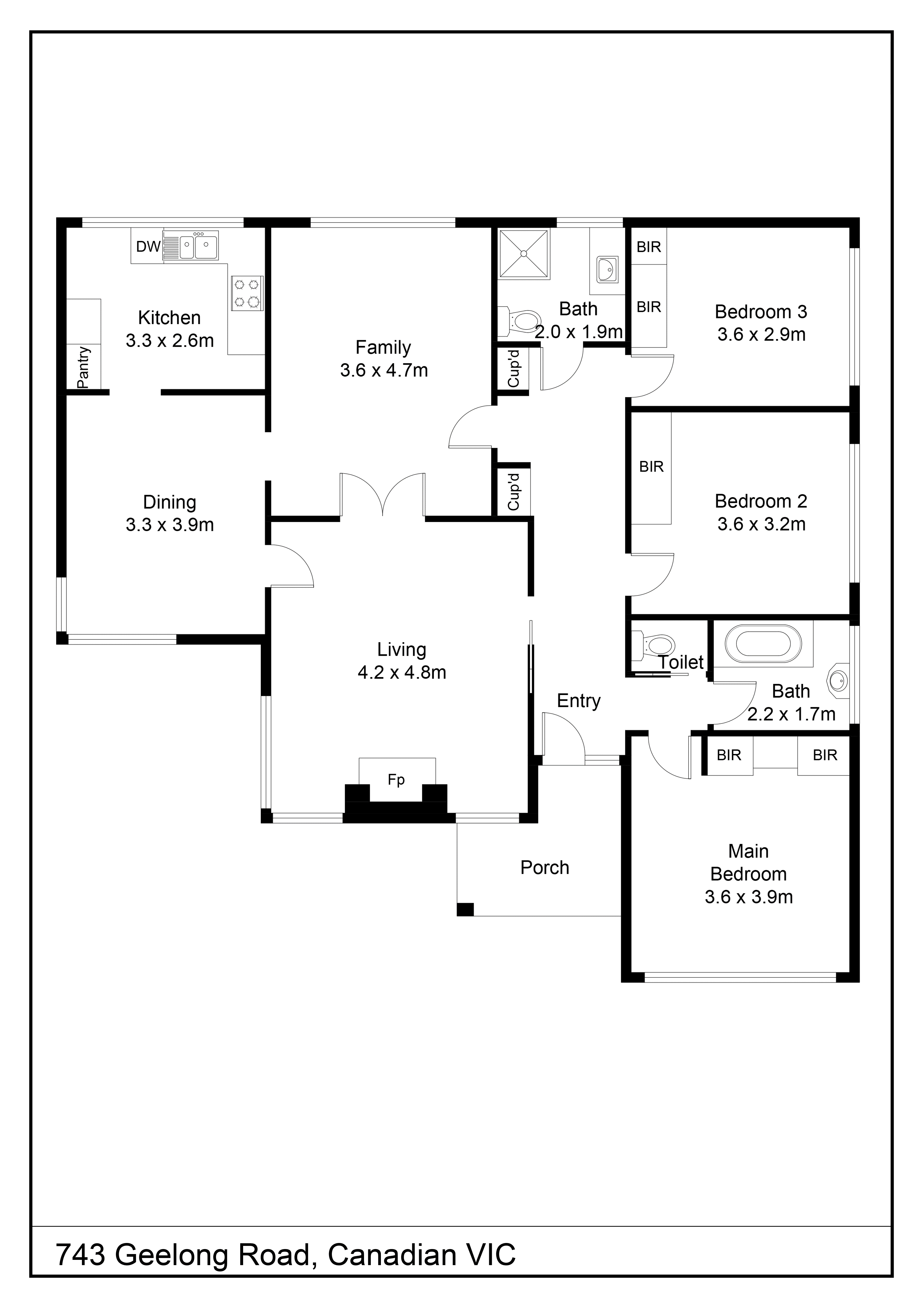 743 Geelong Road, Canadian VIC 3350 - Floorplan