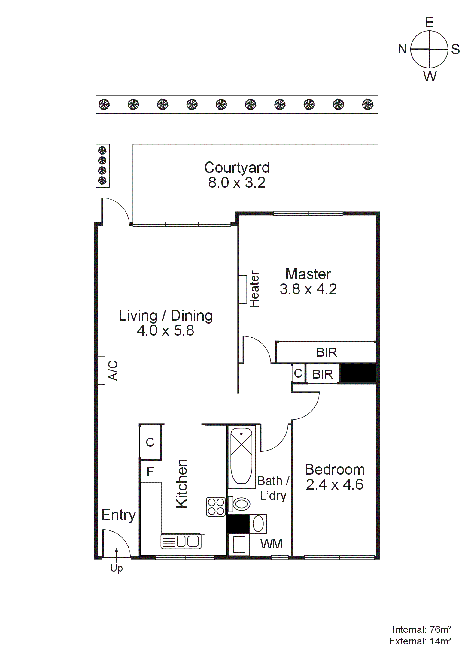 7/45 Abbott Street, Sandringham VIC 3191 - Floorplan