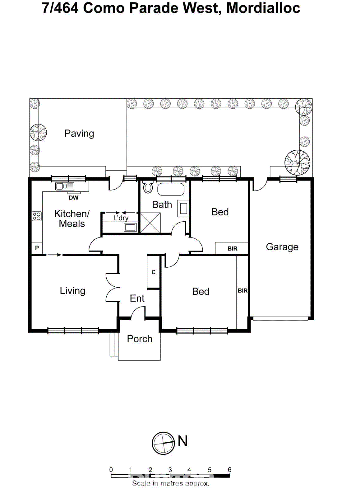 7/464 Como Parade West, Mordialloc VIC 3195 - Floorplan