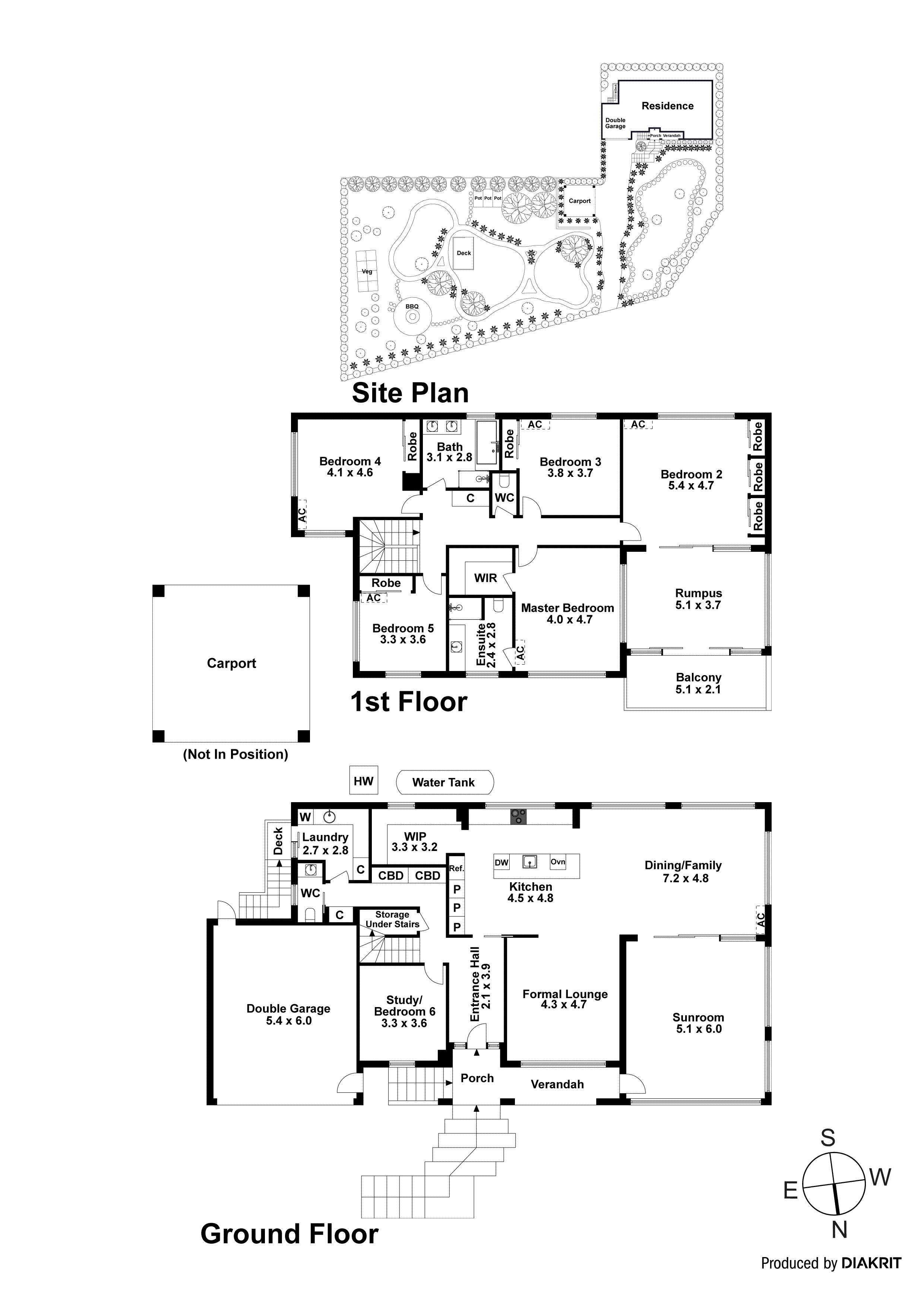 75-77 Lum Road, Wheelers Hill VIC 3150 - Floorplan