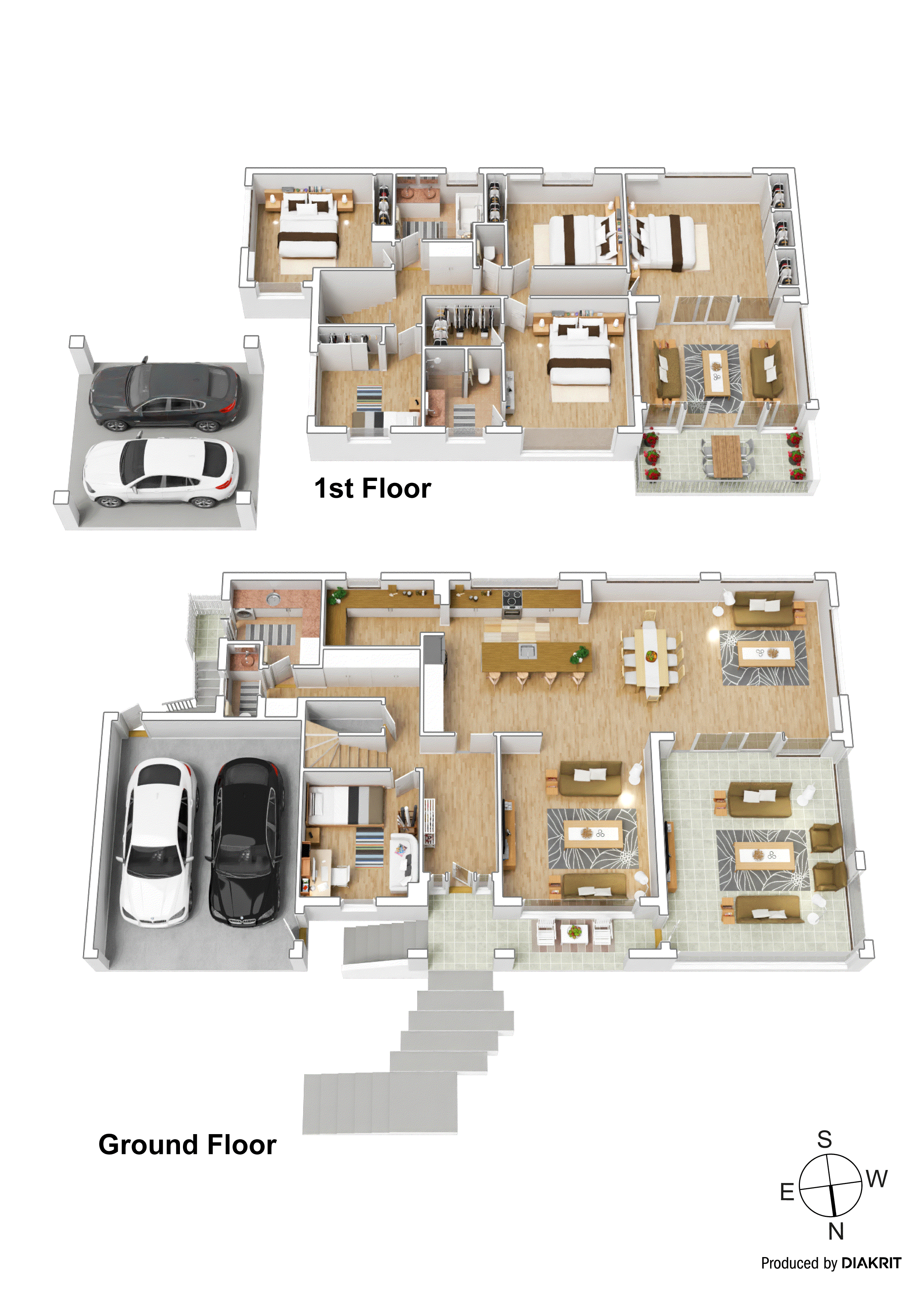 75-77 Lum Road, Wheelers Hill VIC 3150 - Floorplan