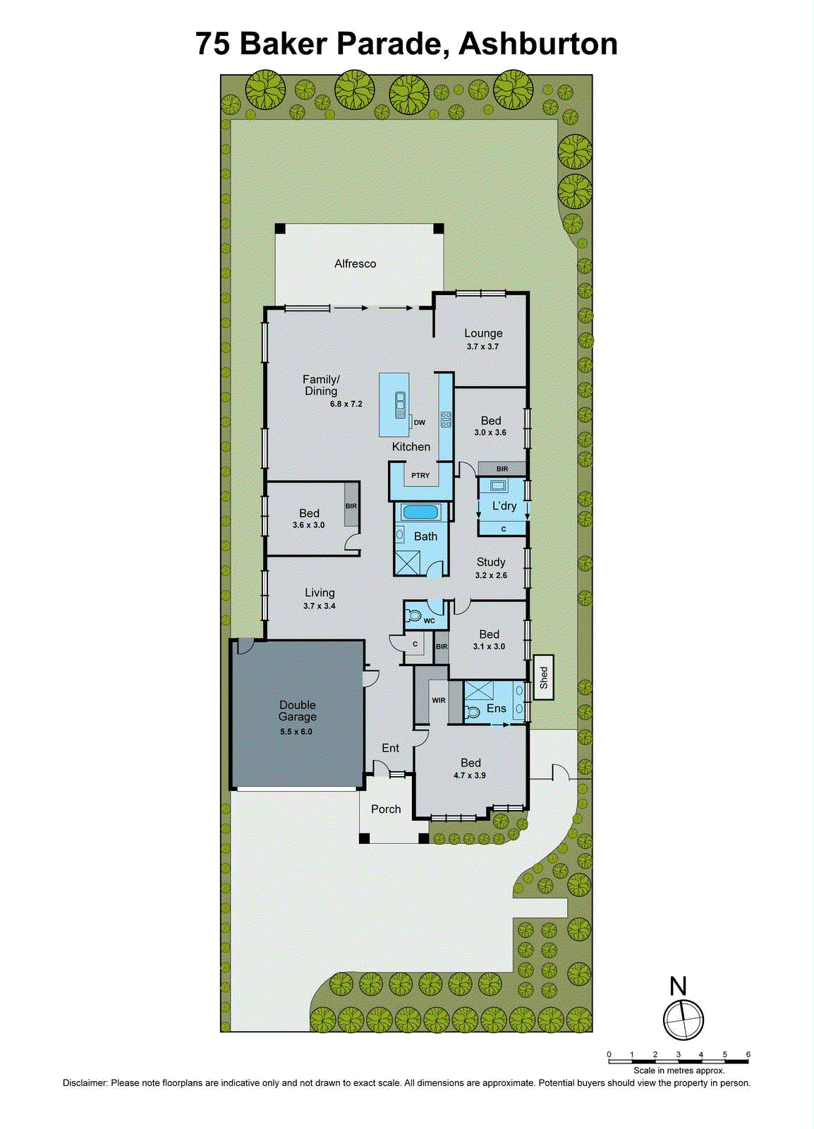 75 Baker Parade, Ashburton VIC 3147 - Floorplan