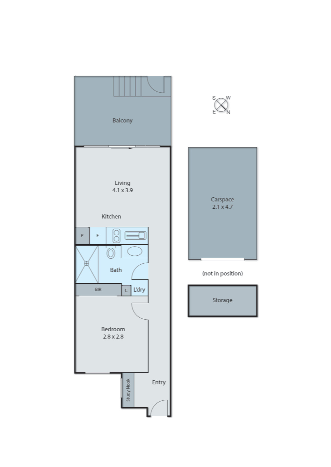 7/5 Bear Street, Mordialloc VIC 3195 - Floorplan