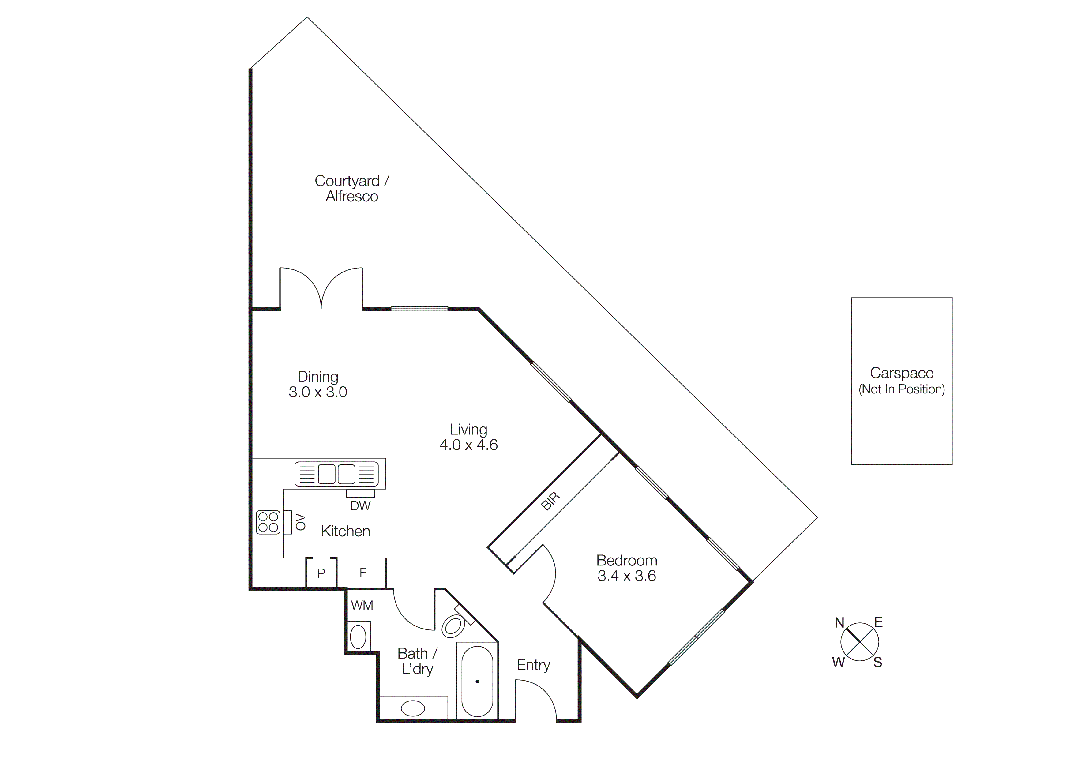 7/5 Dickens Street, Elwood VIC 3184 - Floorplan