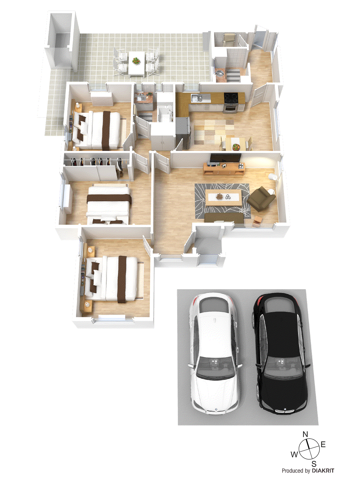 75 Fewster Road, Hampton VIC 3188 - Floorplan