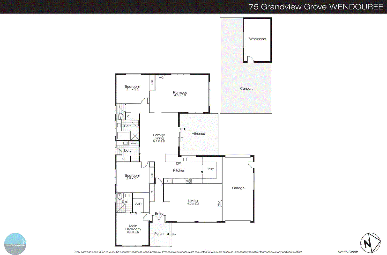 75 Grandview Grove, Wendouree VIC 3355 - Floorplan