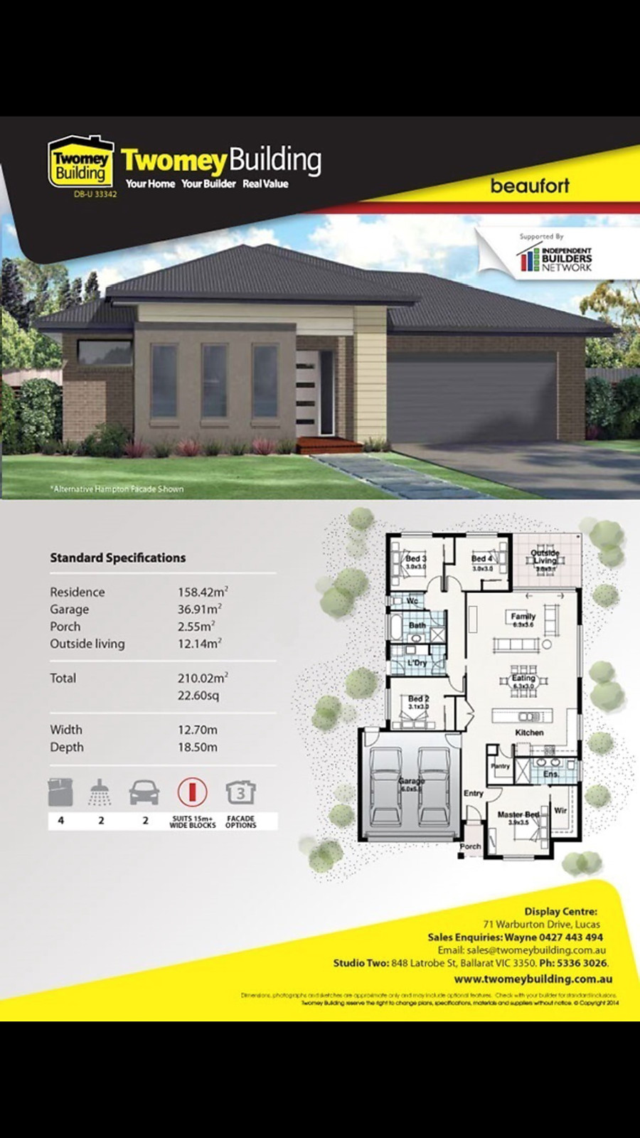 75 Majestic Way, Delacombe VIC 3356 - Floorplan