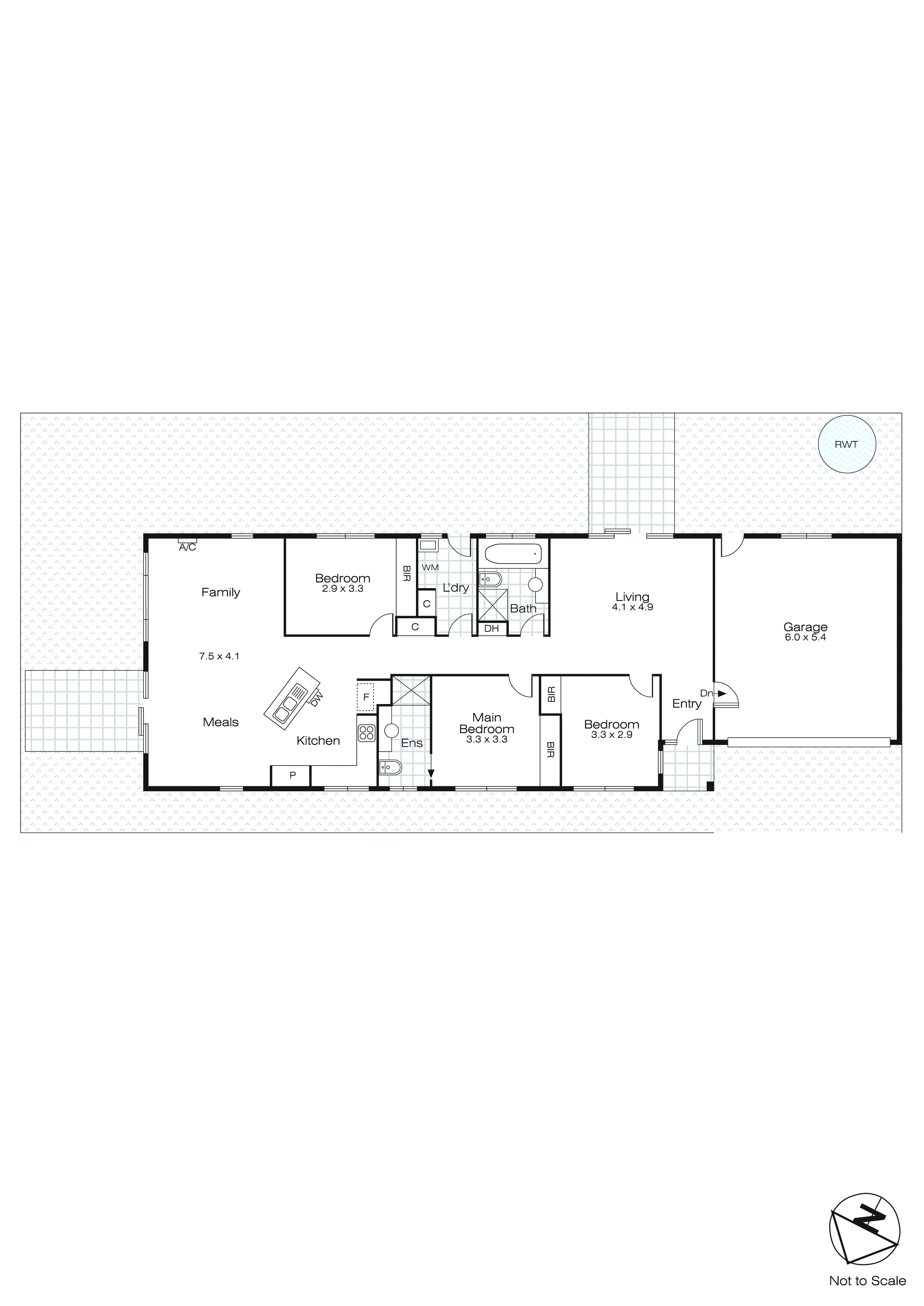 75 McNulty Drive, Wendouree VIC 3355 - Floorplan