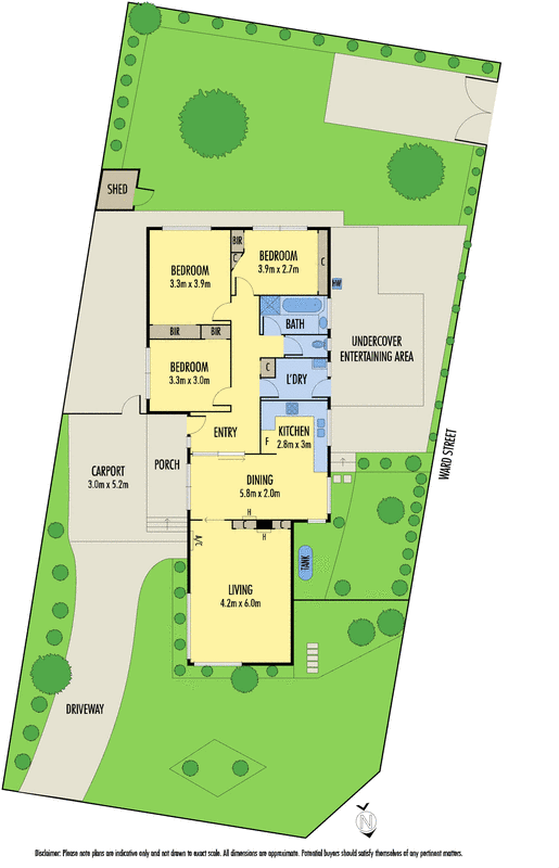 75 Newton Avenue, Bell Post Hill VIC 3215 - Floorplan
