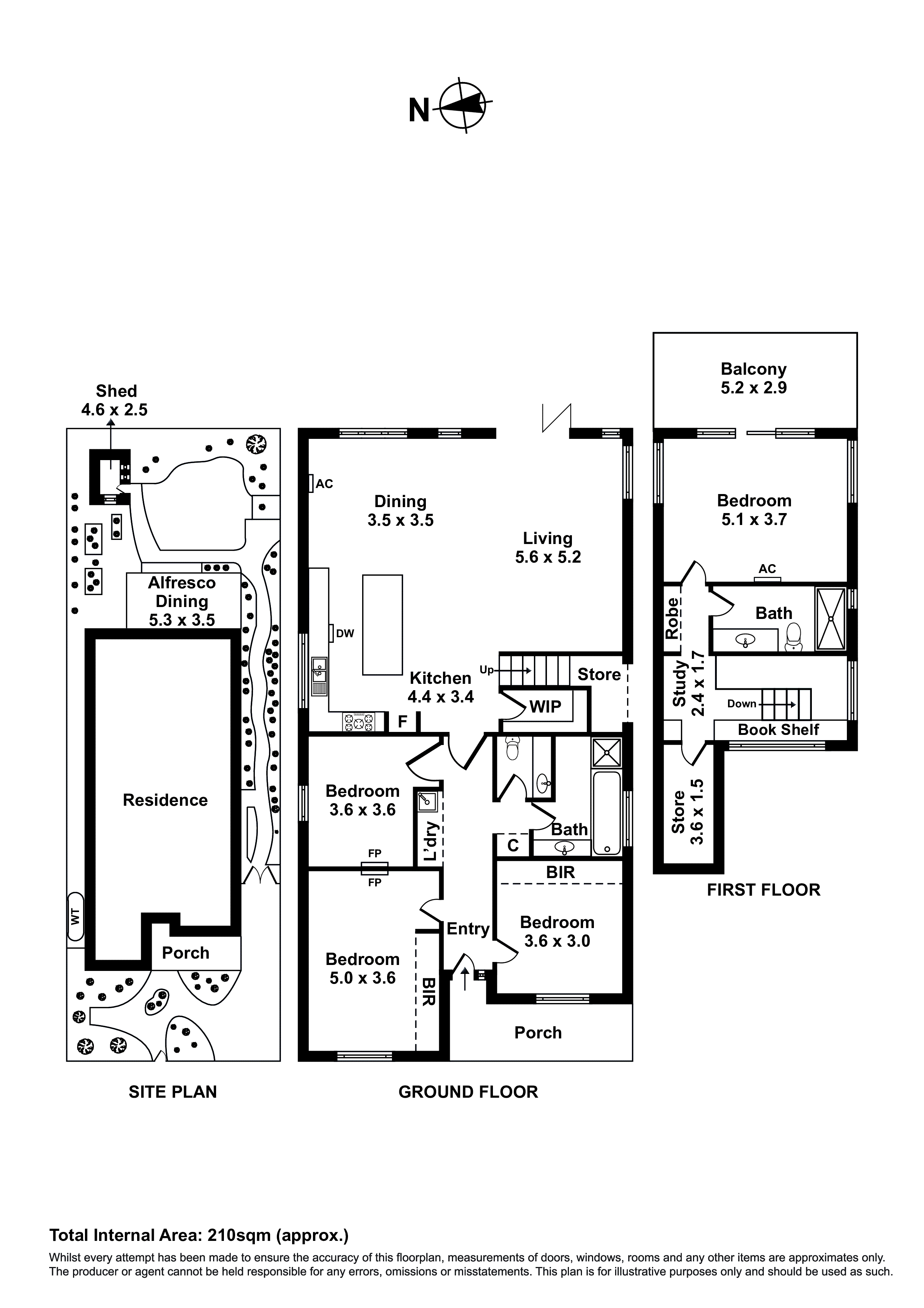 75 Powell Street, Yarraville VIC 3013 - Floorplan