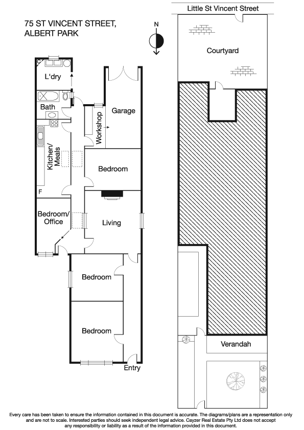 75 St Vincent Street, ALBERT PARK VIC 3206 - Floorplan