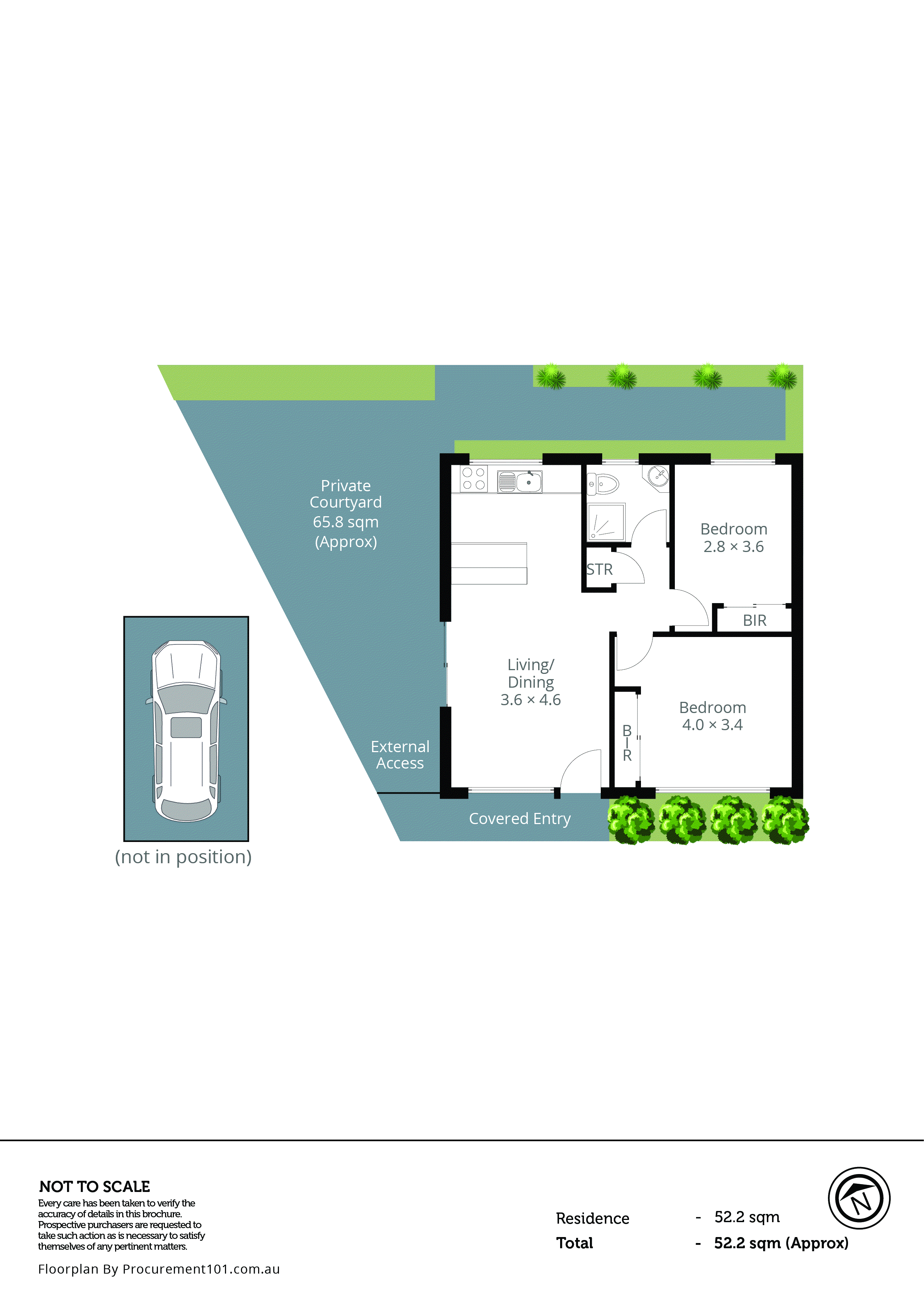 7/5 Station Street, Mentone VIC 3194 - Floorplan