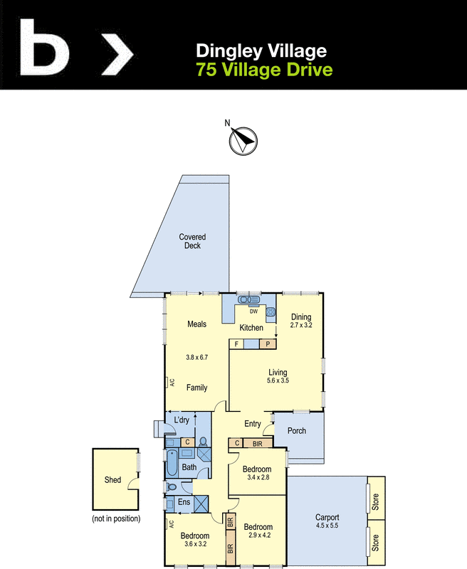 75 Village Drive, Dingley Village VIC 3172 - Floorplan
