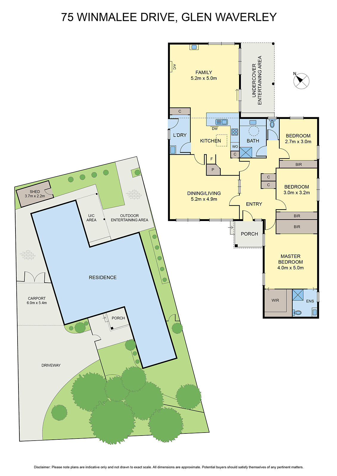 75 Winmalee Drive, Glen Waverley VIC 3150 - Floorplan