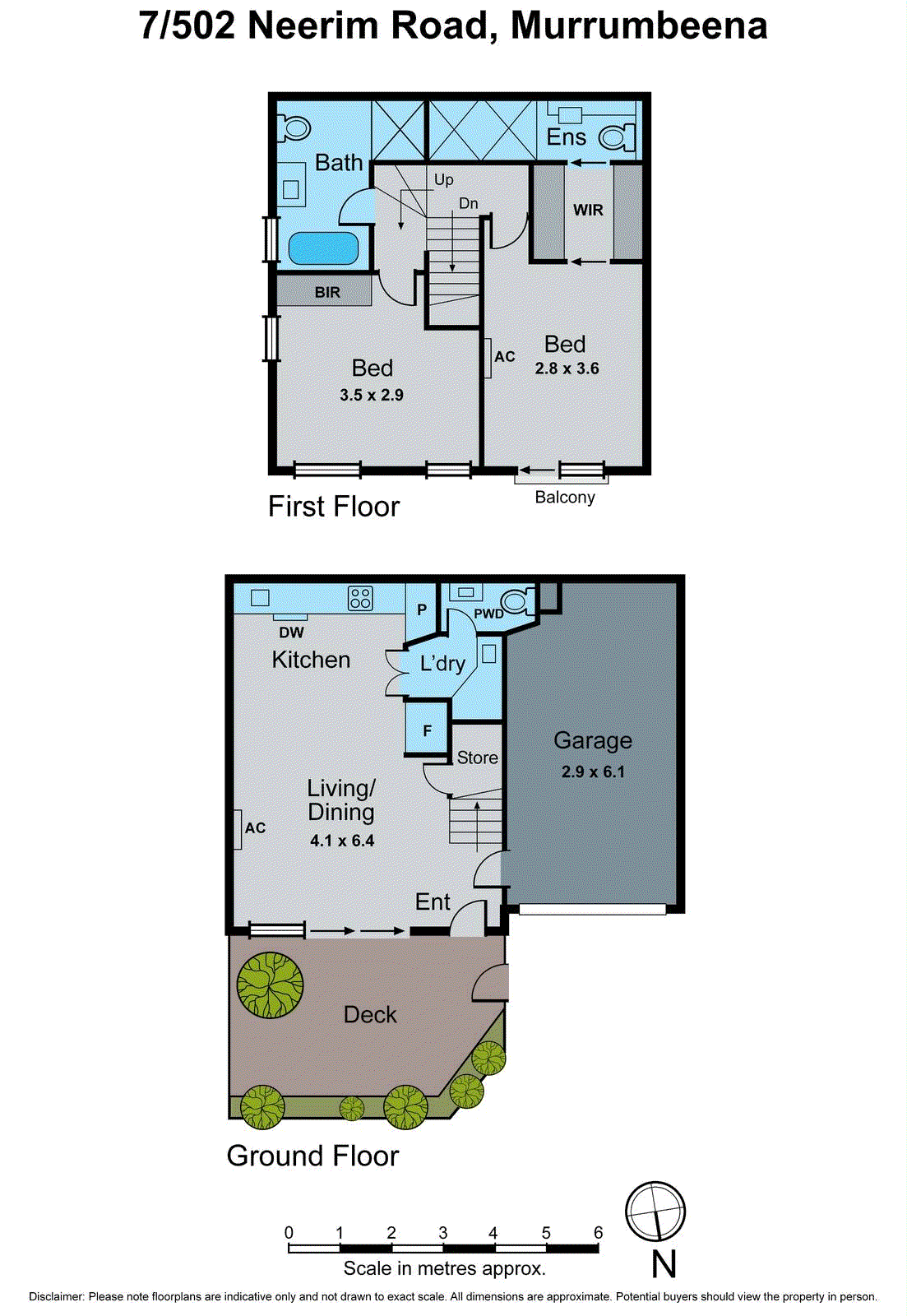 7/502 Neerim Road, Murrumbeena VIC 3163 - Floorplan