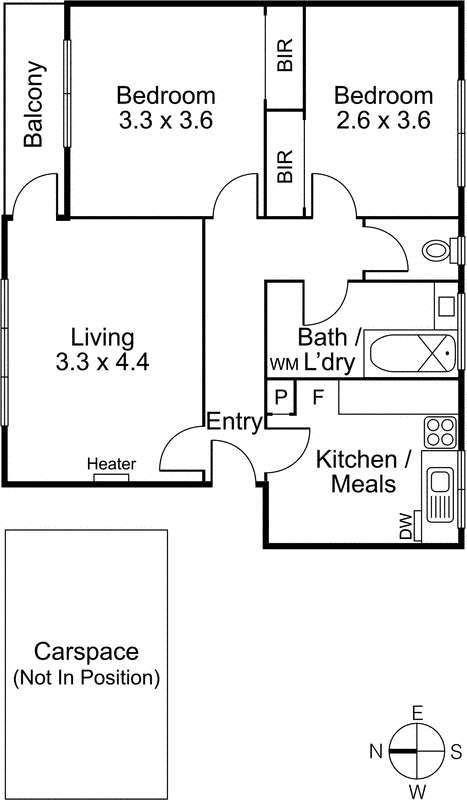 7/503 St Kilda Street, Elwood VIC 3184 - Floorplan