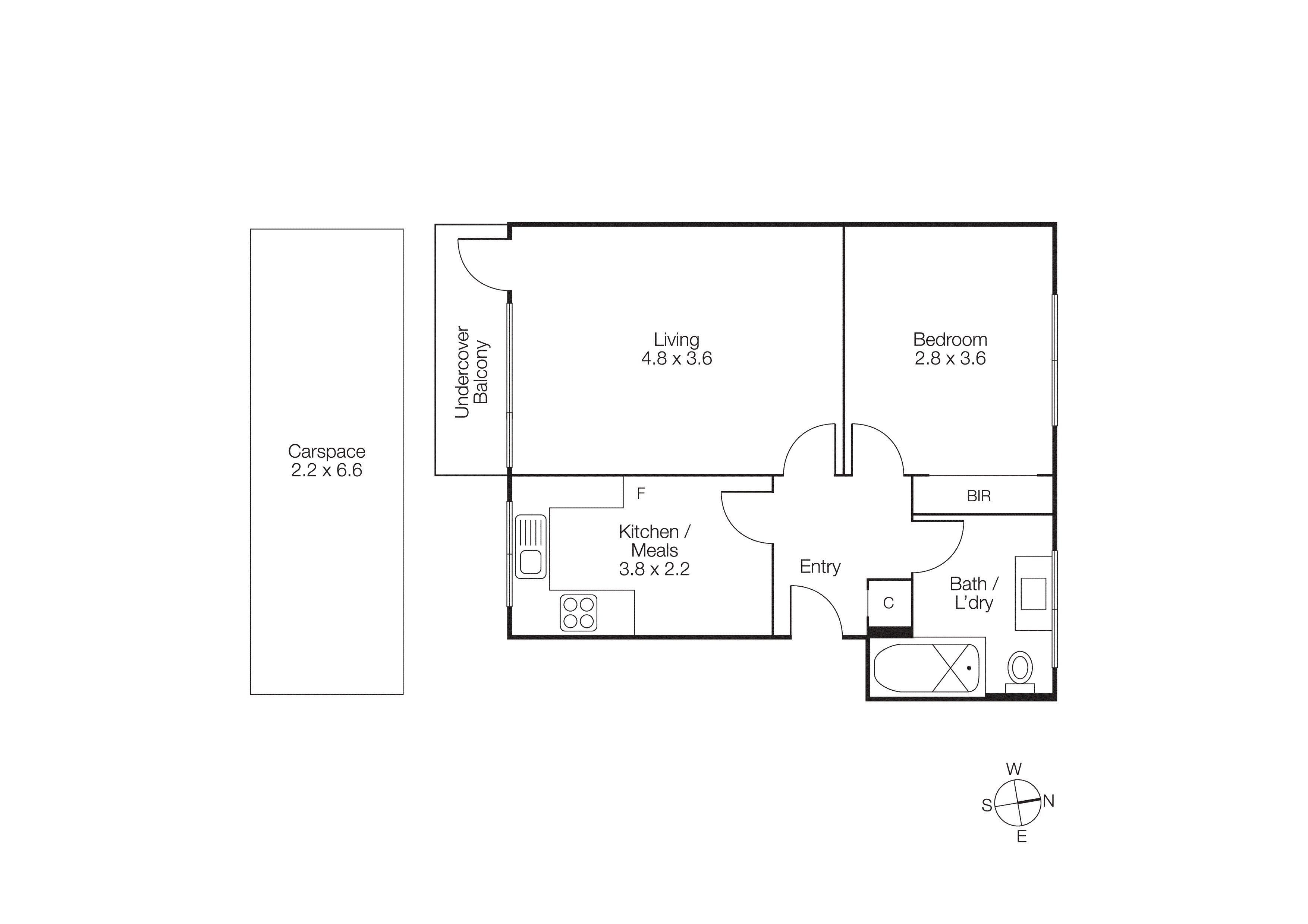 7/51 Chapel Street, St Kilda VIC 3182 - Floorplan