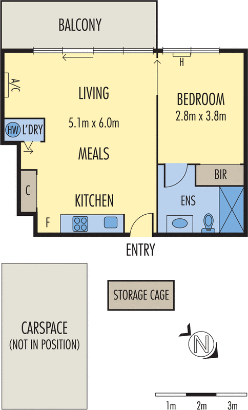 7/52 Fitzroy Street, St Kilda VIC 3182 - Floorplan