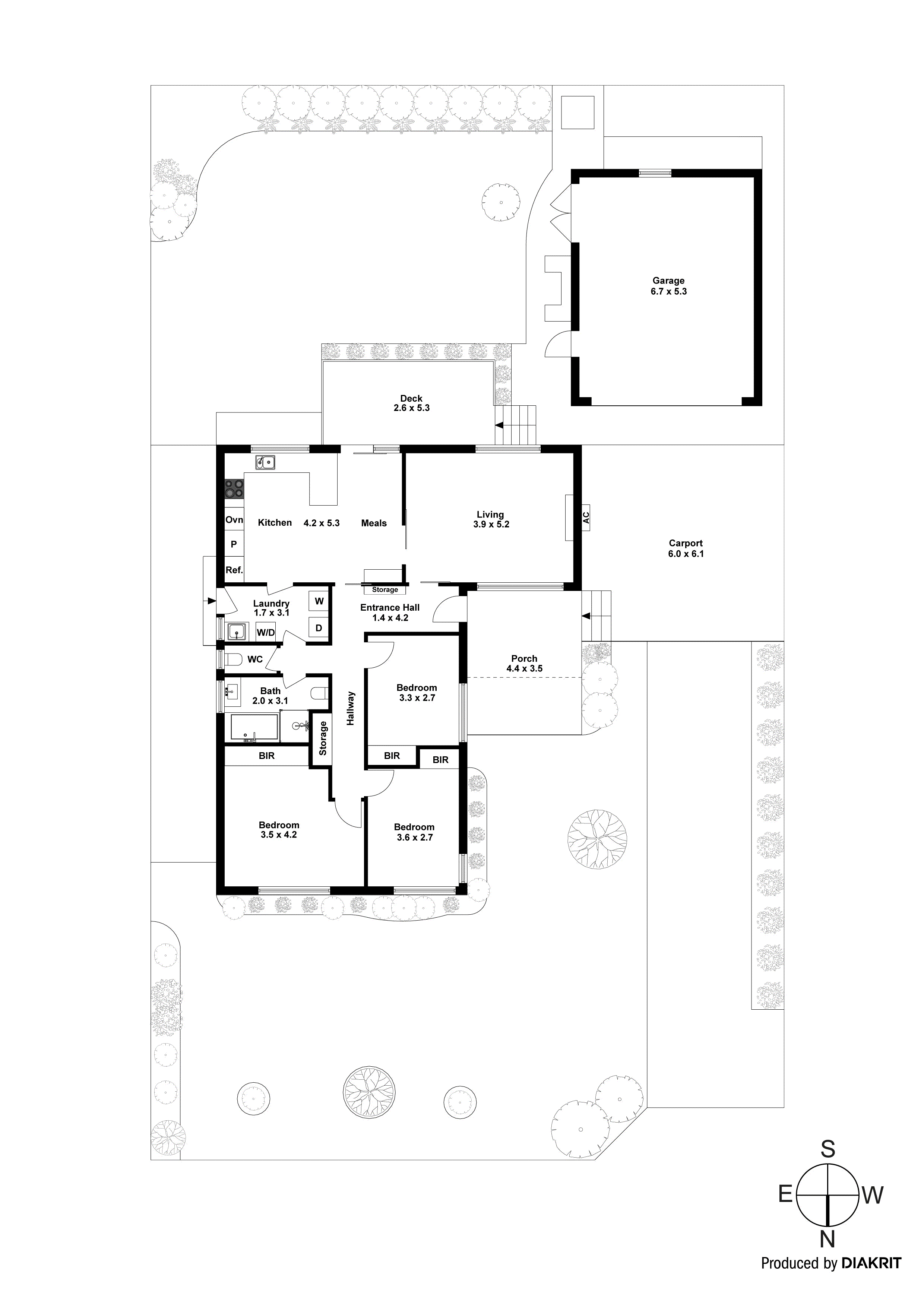 754 Ferntree Gully Road, Wheelers Hill VIC 3150 - Floorplan