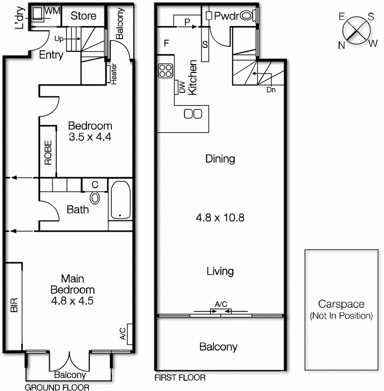 7/55 Johnston Street, Port Melbourne VIC 3207 - Floorplan