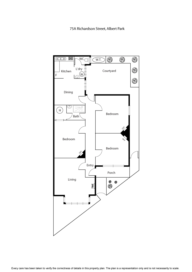 75A Richardson Street, ALBERT PARK VIC 3206 - Floorplan