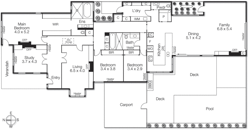 76 Cole Street, Brighton VIC 3186 - Floorplan