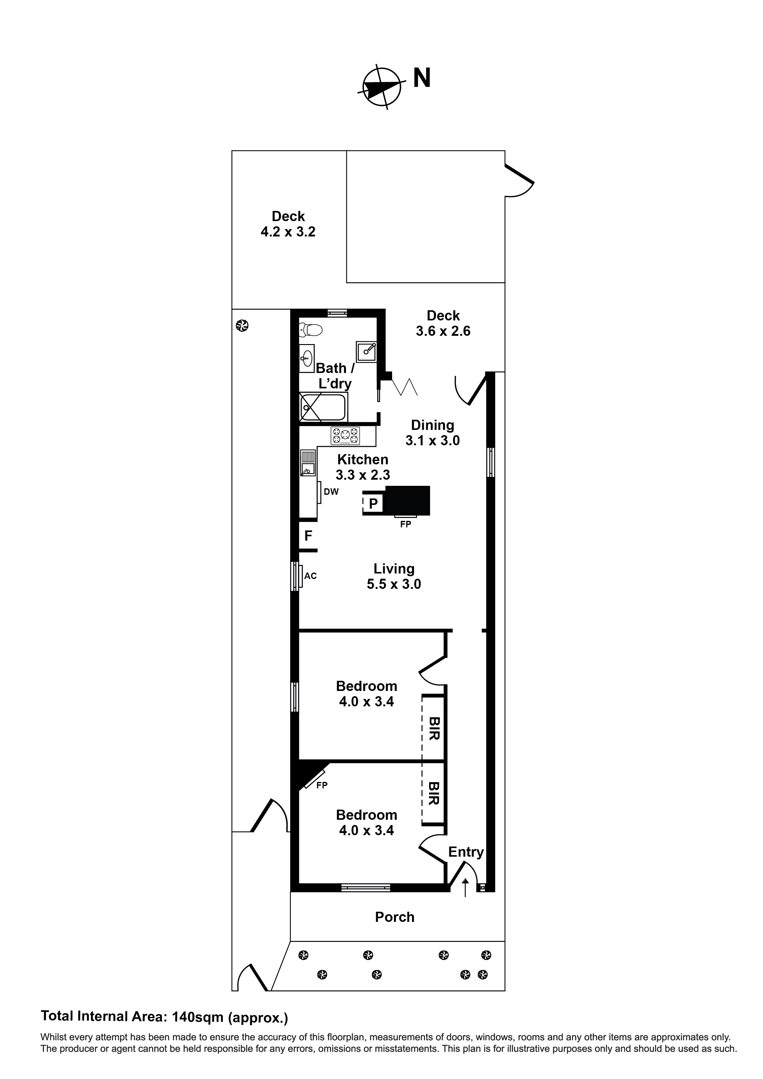 76 Gamon Street, SEDDON VIC 3011 - Floorplan