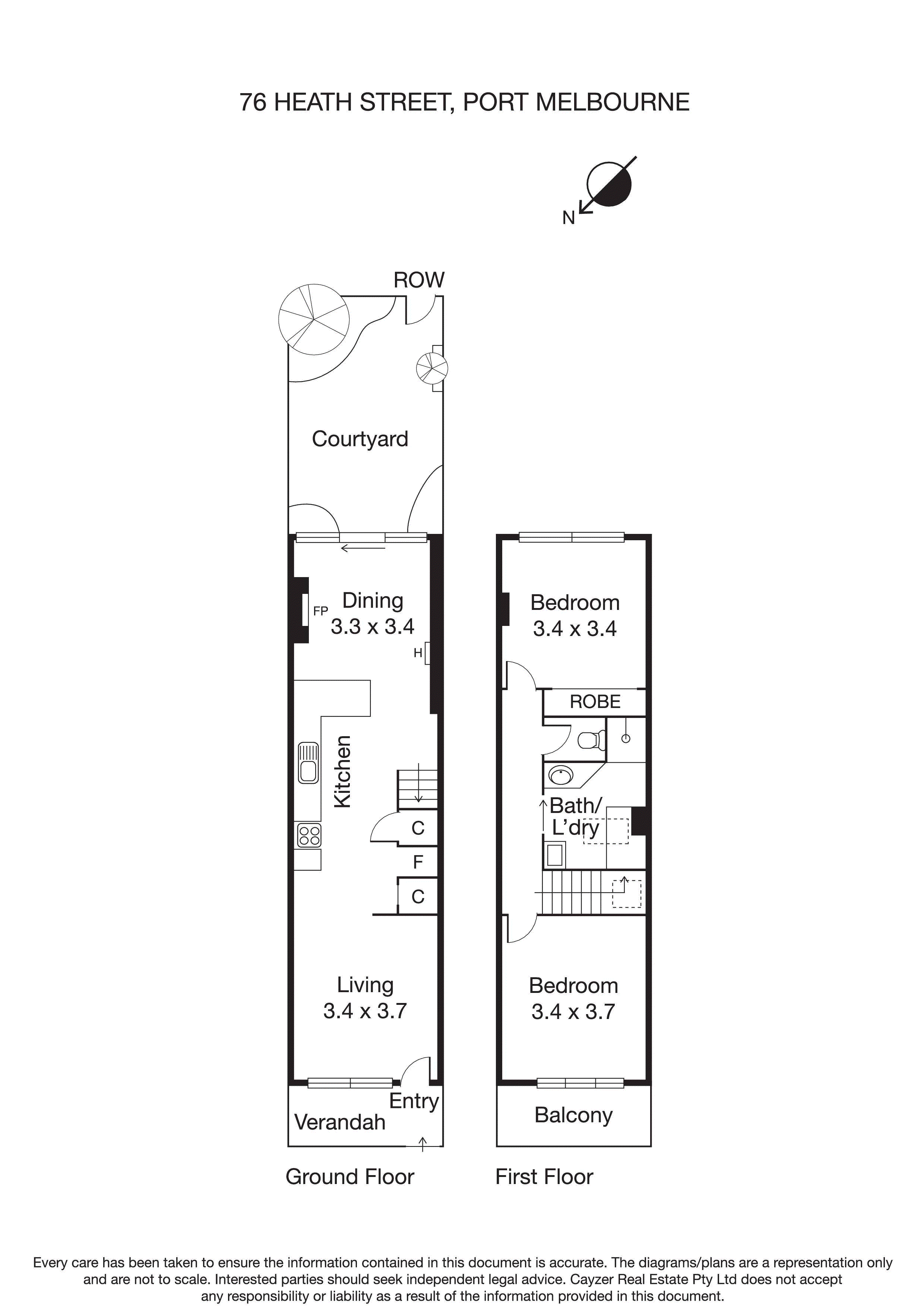 76 Heath Street, PORT MELBOURNE VIC 3207 - Floorplan