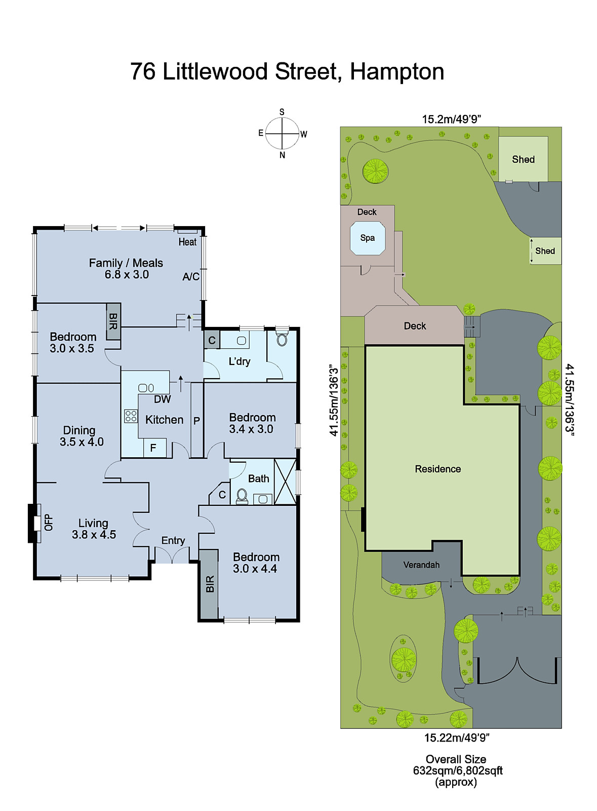 76 Littlewood Street, Hampton VIC 3188 - Floorplan