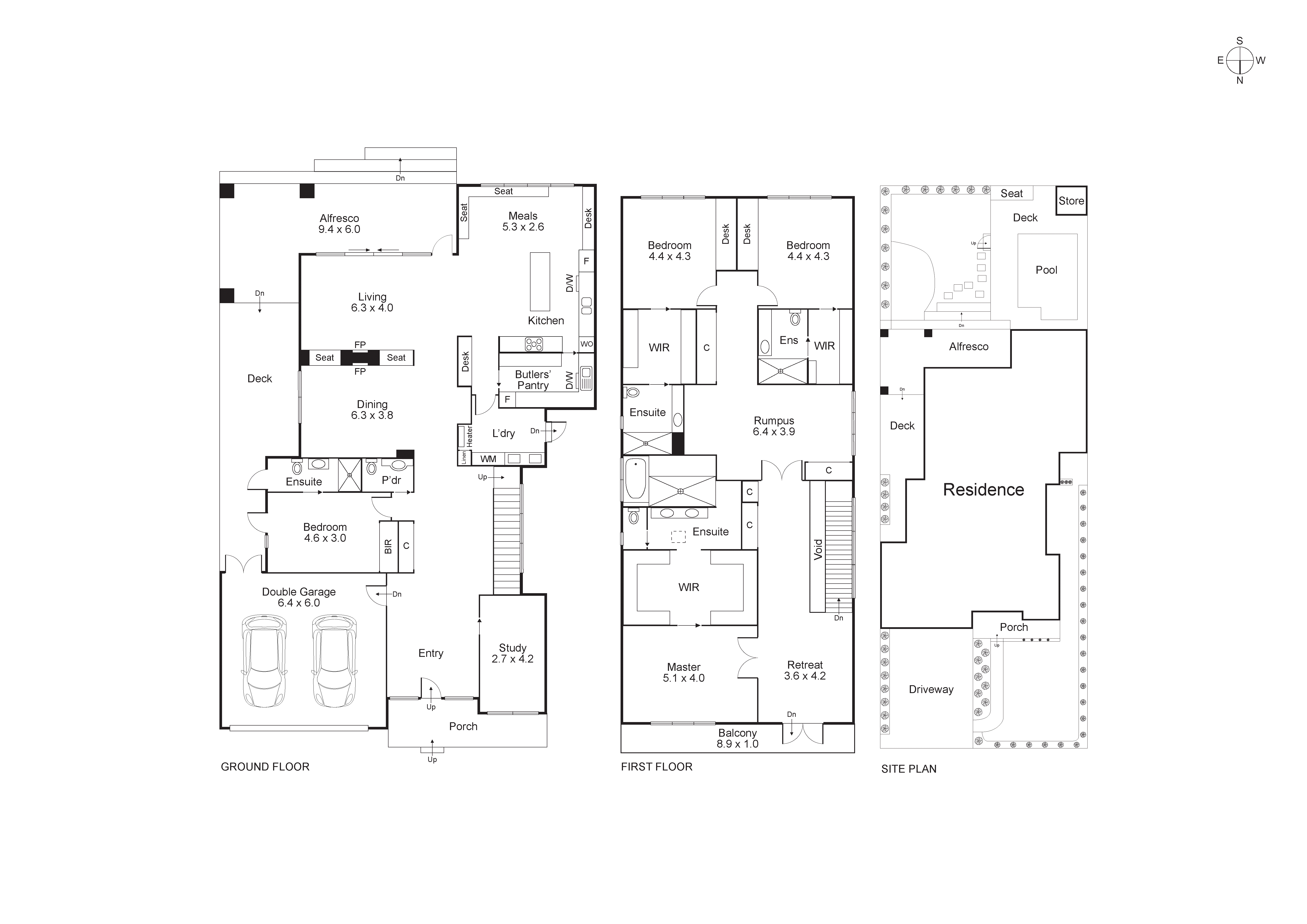 76 Ludstone Street, Hampton VIC 3188 - Floorplan