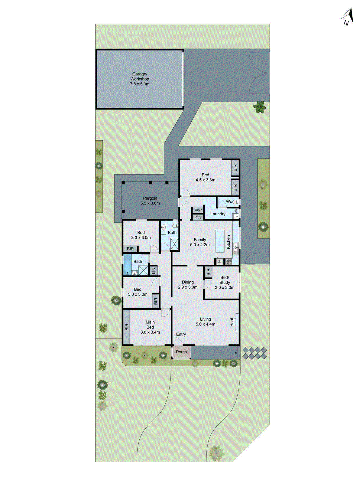 76 Ruhamah Avenue, Bell Post Hill VIC 3215 - Floorplan