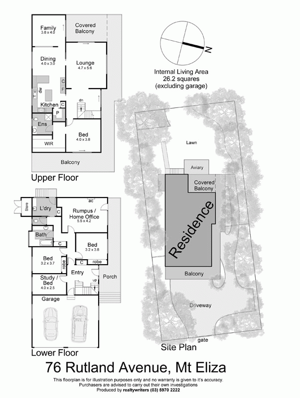 76 Rutland Avenue, MOUNT ELIZA VIC 3930 - Floorplan