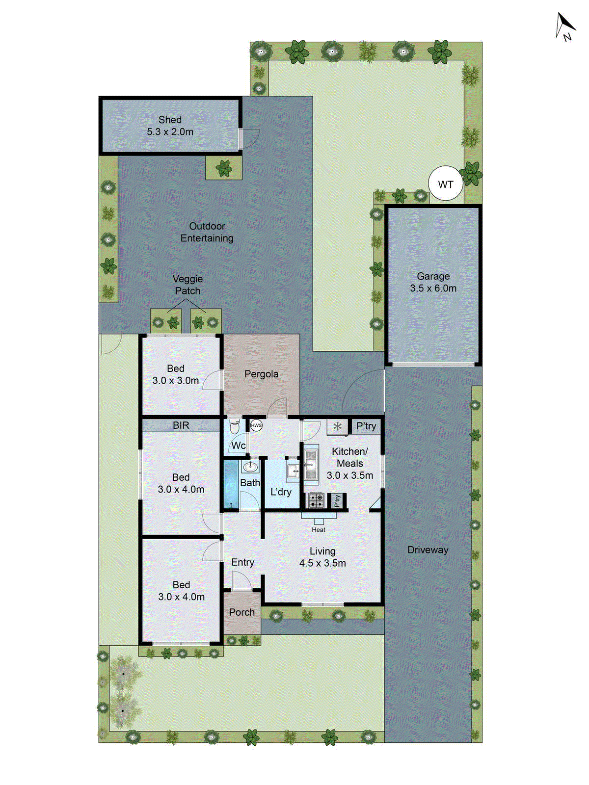 76 Saffron Street, Newtown VIC 3220 - Floorplan