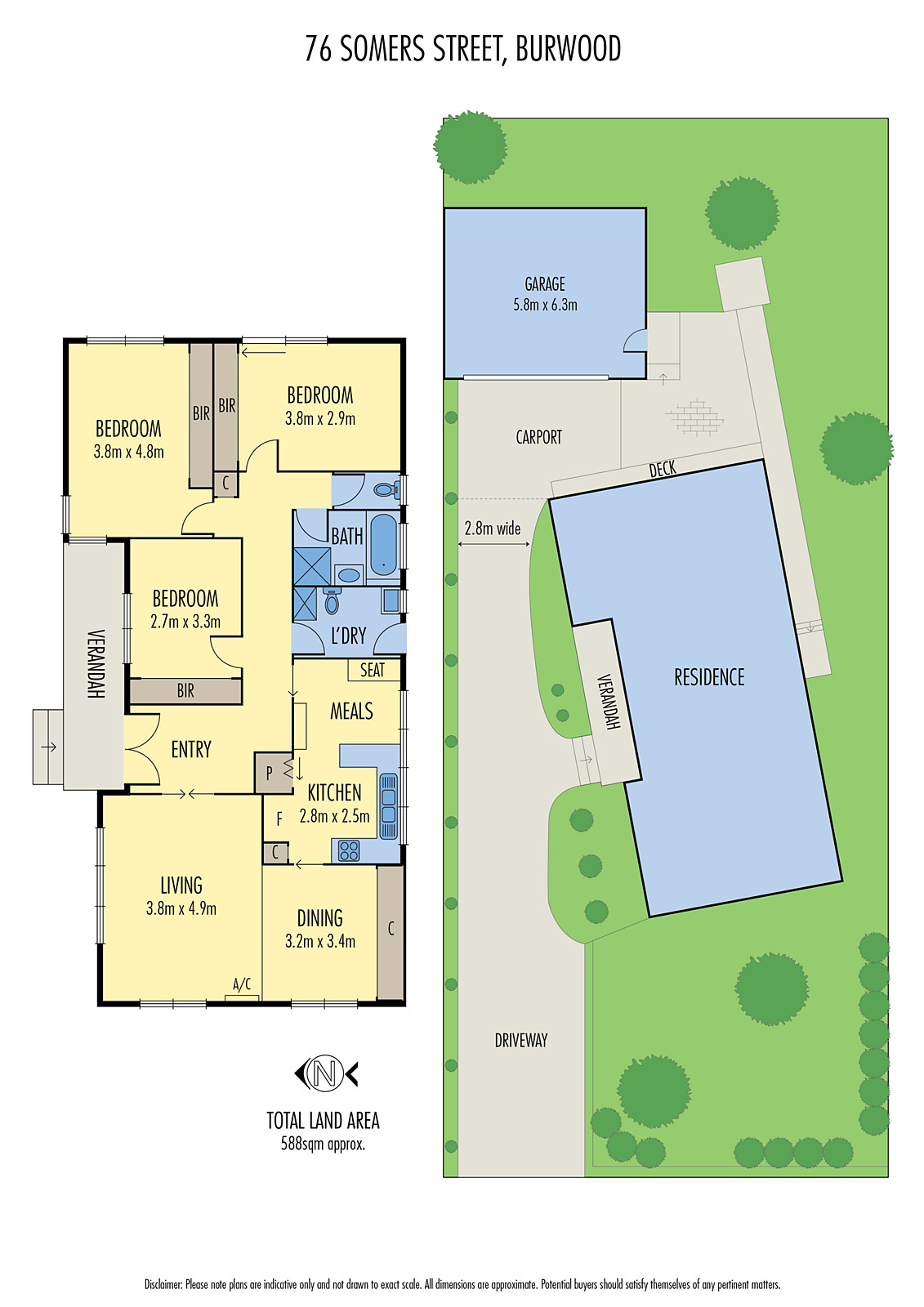 76 Somers Street, Burwood VIC 3125 - Floorplan