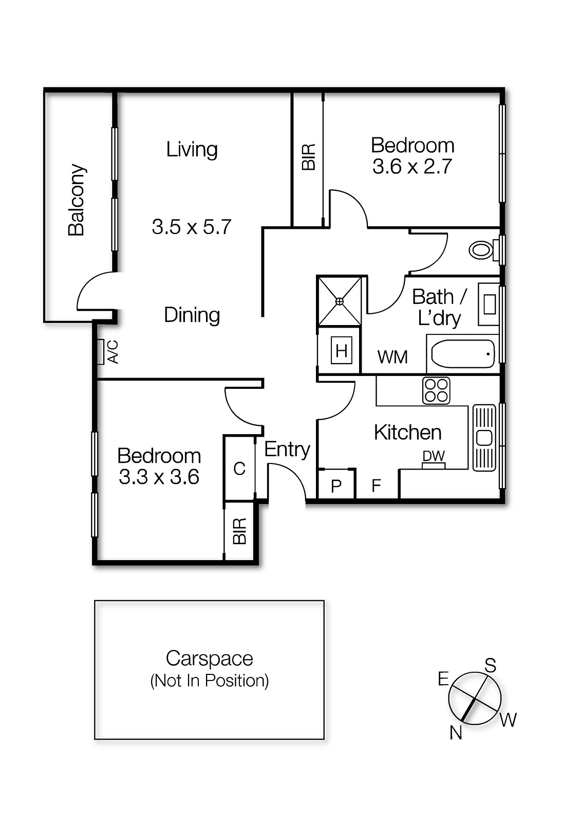 7/61 Robe Street, St Kilda VIC 3182 - Floorplan