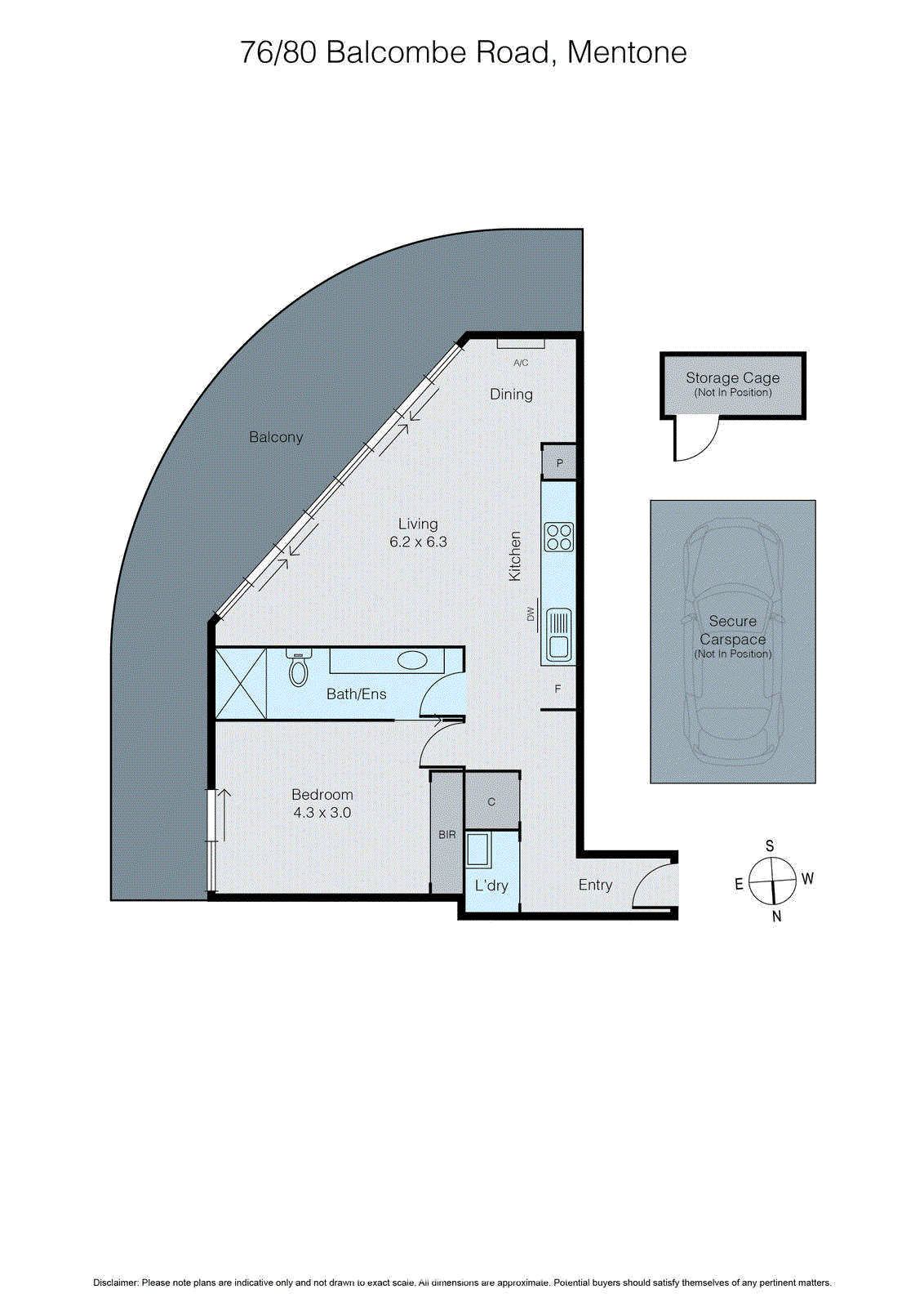 76/80 Balcombe Road, Mentone VIC 3194 - Floorplan