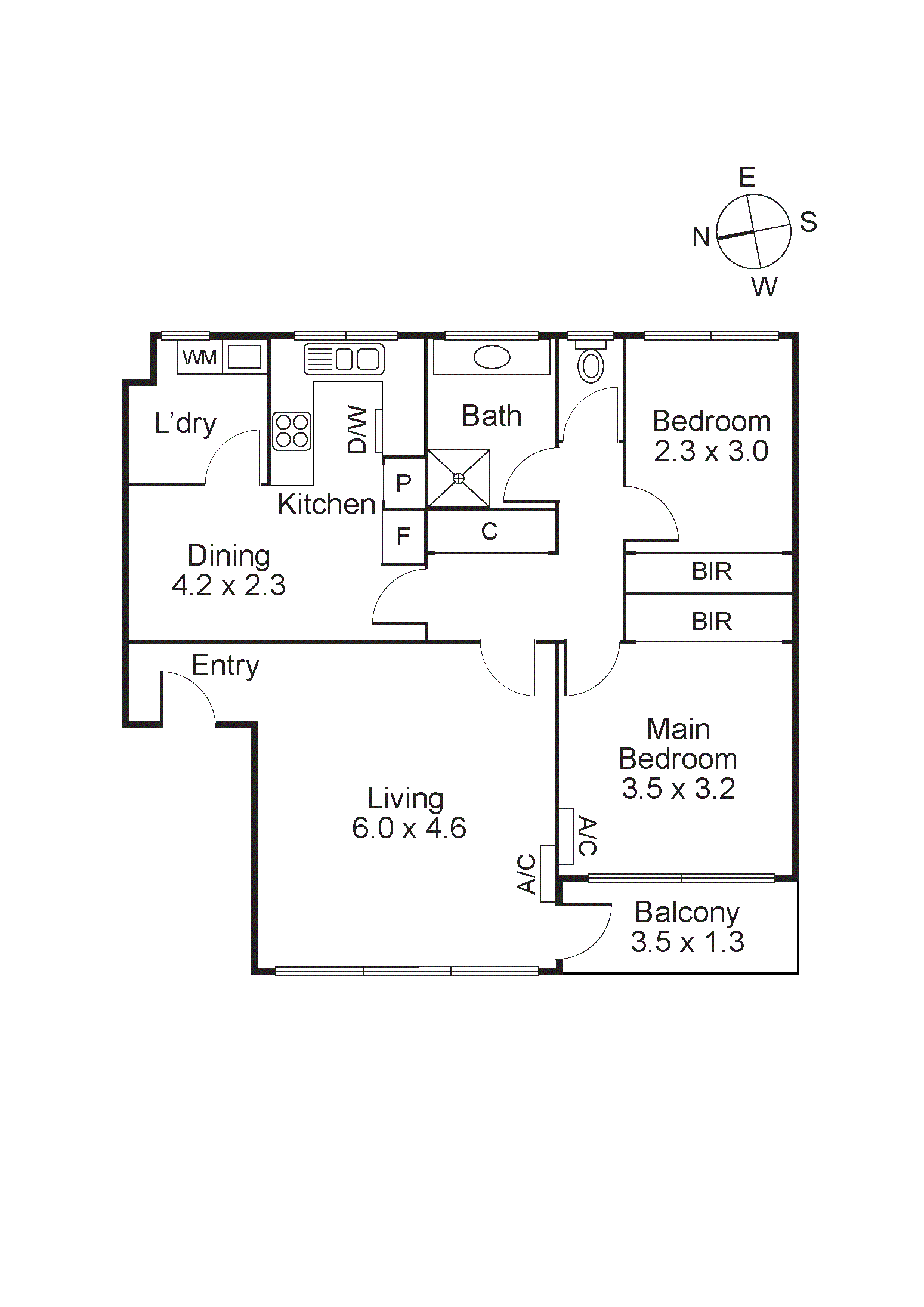 7/693 Malvern Road, Toorak VIC 3142 - Floorplan
