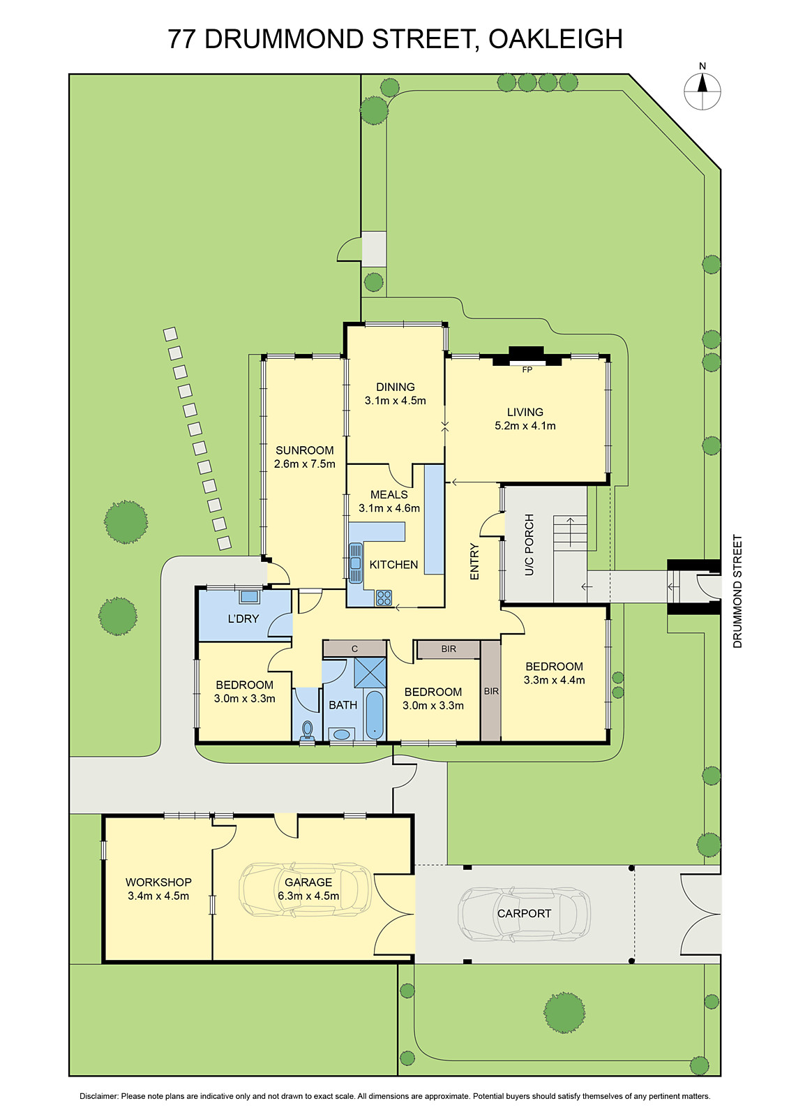 77 Drummond Street, Oakleigh VIC 3166 - Floorplan