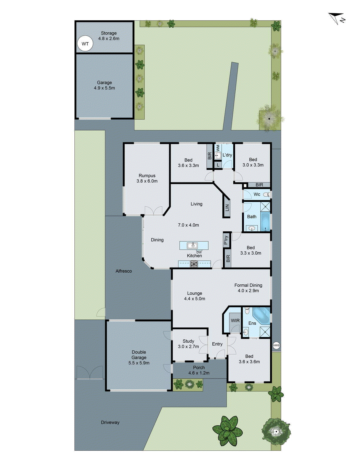77 Fogarty Avenue, Highton VIC 3216 - Floorplan
