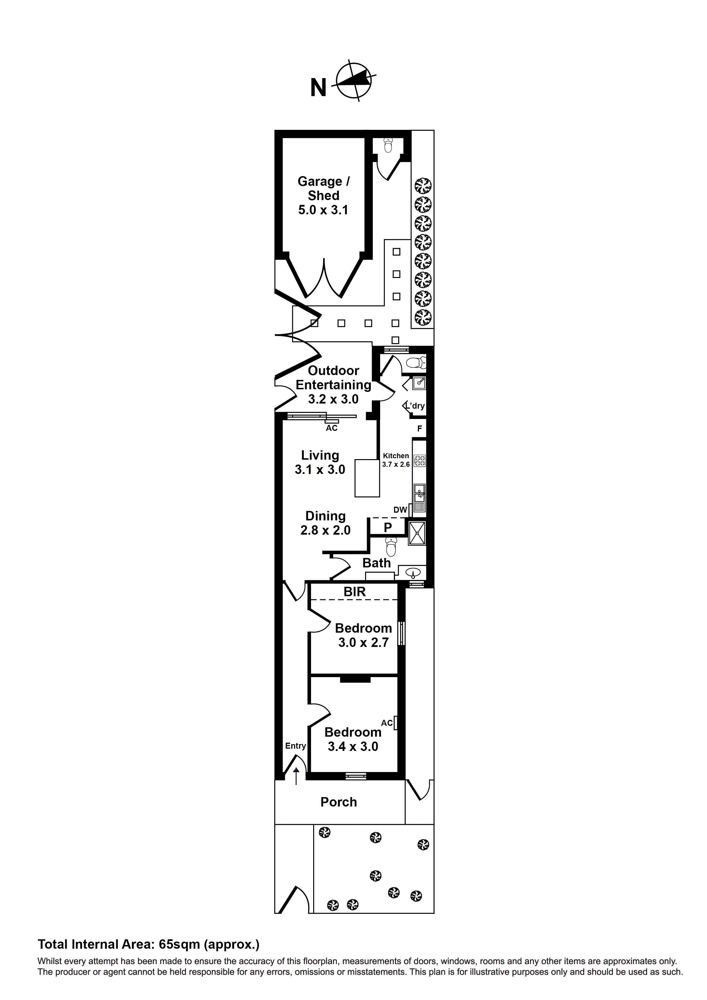 77 Hamilton Street, Yarraville VIC 3013 - Floorplan