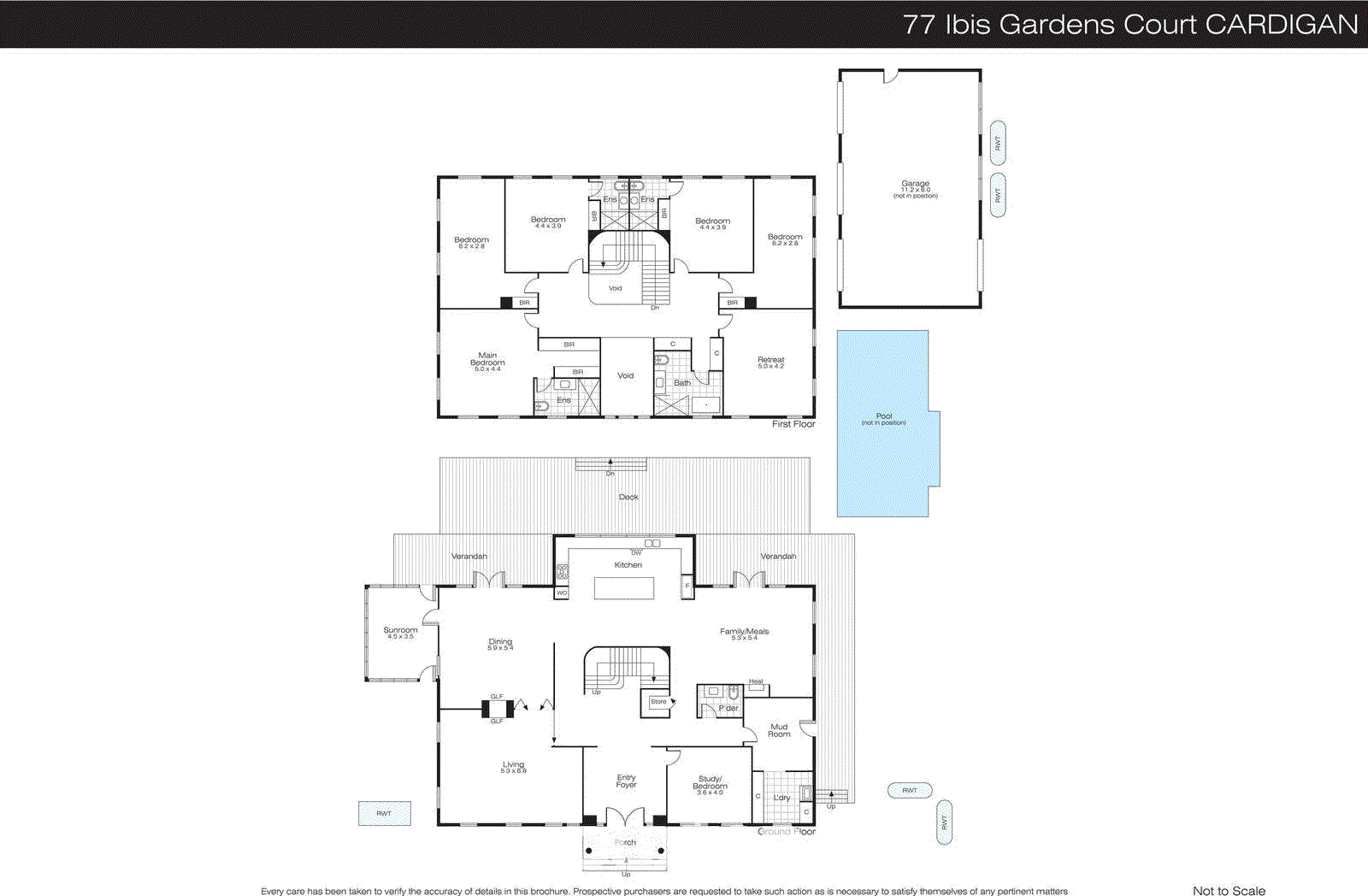 77 Ibis Gardens Court, Cardigan VIC 3352 - Floorplan
