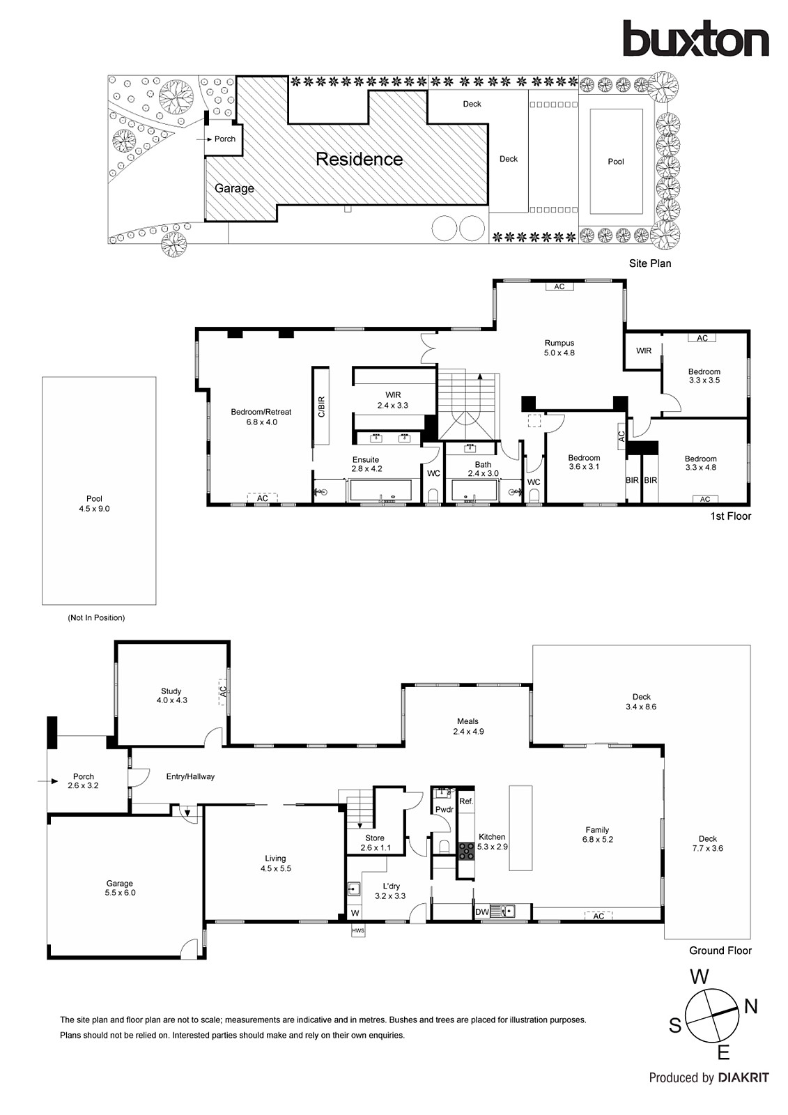 77 Raynes Park Road, Hampton VIC 3188 - Floorplan